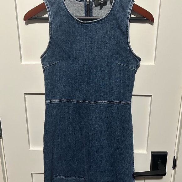 Theory denim mini dress - Picture 2 of 2